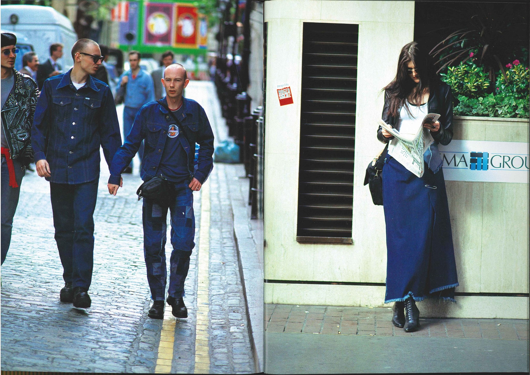STREET magazine no. 53 / december 1993 / street fashion in london / Shoichi Aoki