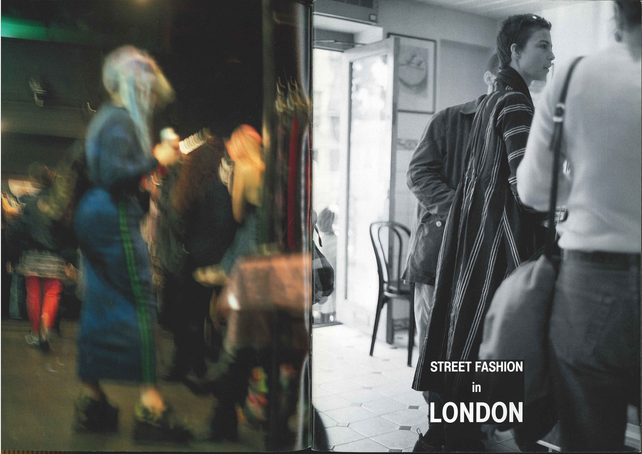 STREET magazine no. 79 / february 1996 / street fashion in london / Shoichi Aoki