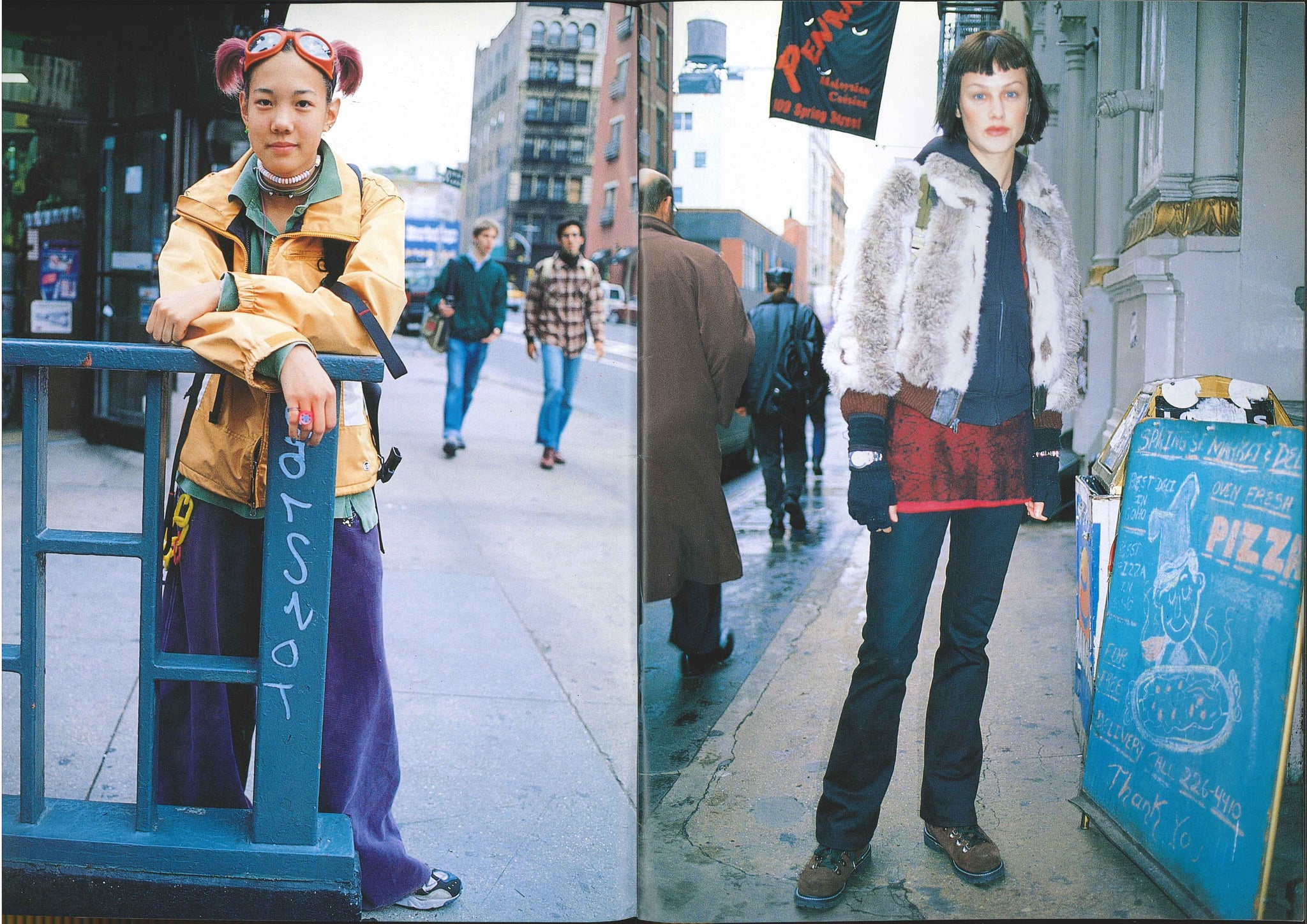 STREET magazine no. 107 / june 1998 / street fashion in new york / Shoichi Aoki