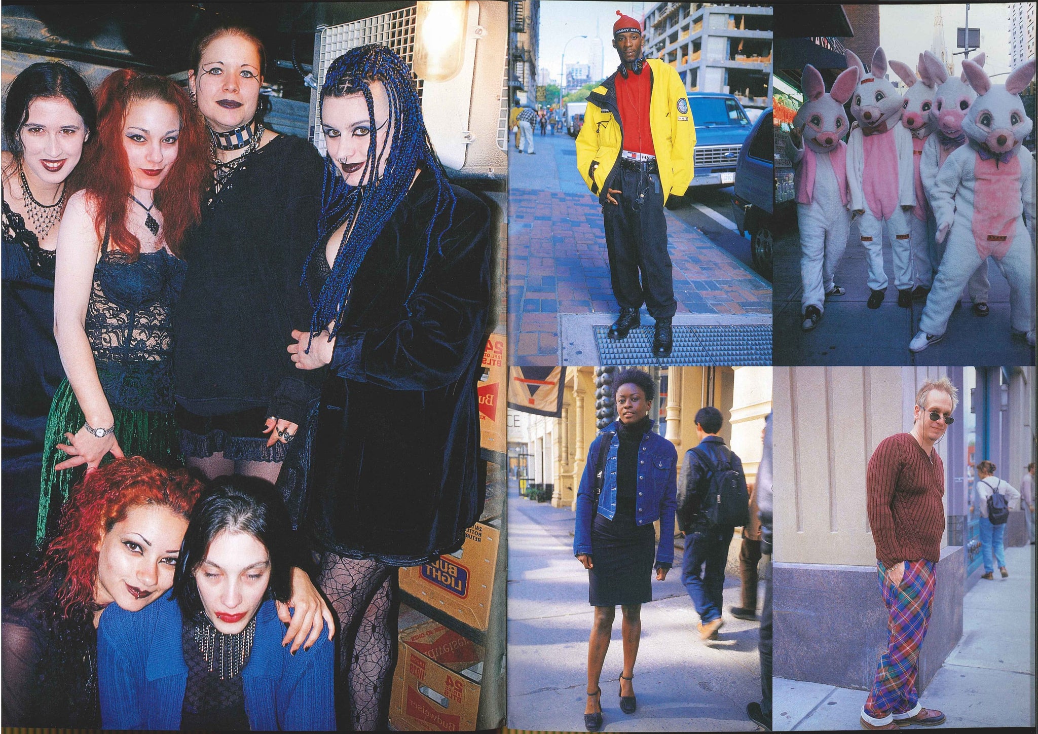 STREET magazine no. 107 / june 1998 / street fashion in new york / Shoichi Aoki