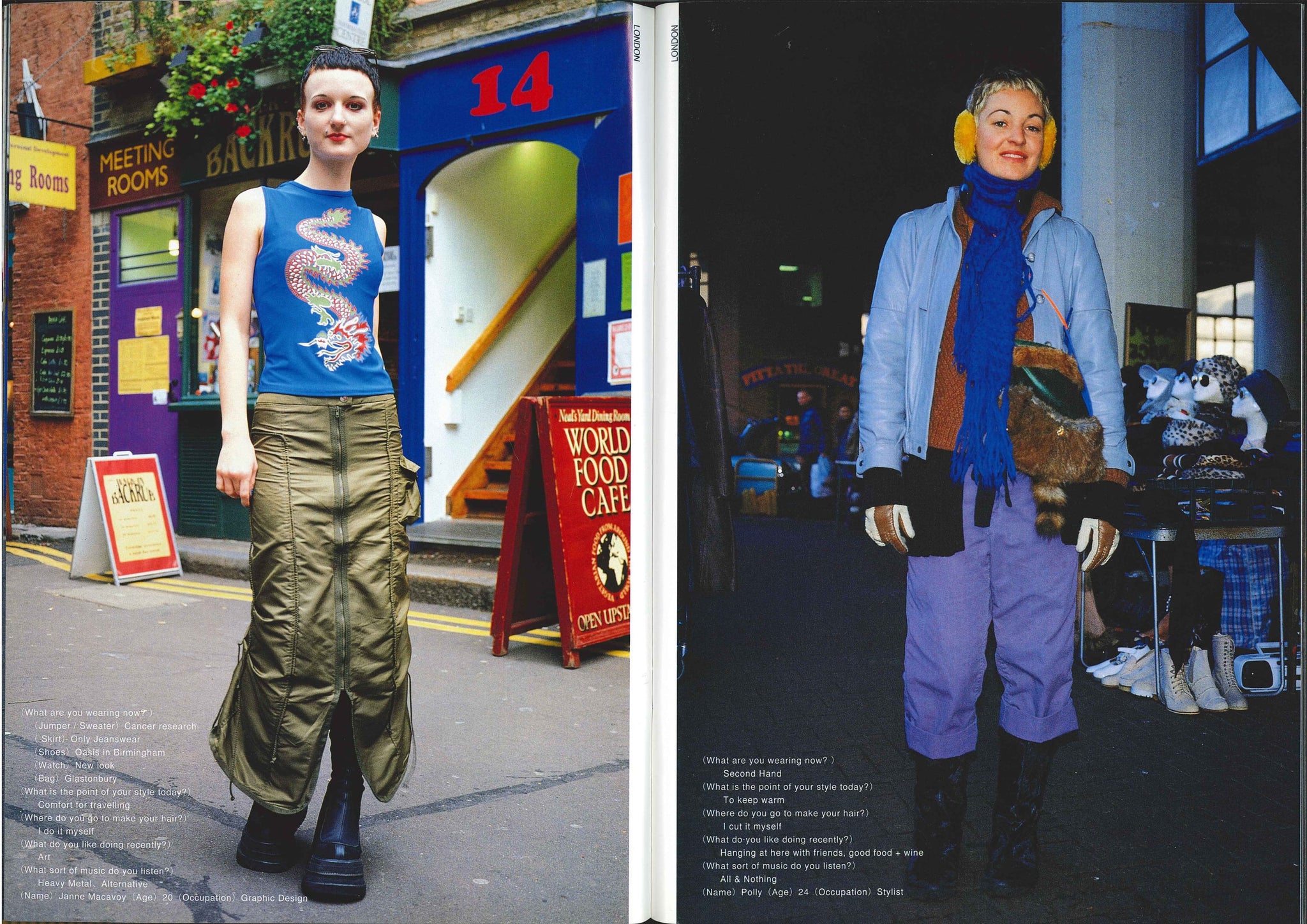STREET magazine no. 127 / february 2000 / london and paris collections